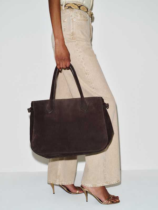 Oversized Patrizia Bag - Boss Suede